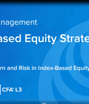 CFA 2025 UWorld Level 3 Portfolio Management Pathway Video Lectures