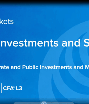 CFA 2025 UWorld Level 3 Private Markets Pathway Video Lectures