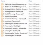 CFA 2025 Uworld Level 3 - Private Wealth Pathway (MCQs and CRQs)