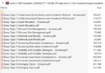 CAIA Uppermark 2025 Level 2 Qbank, Constructive Response and Essay Questions