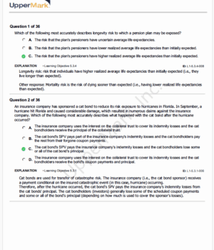 CAIA Uppermark 2025 Level 1 Qbank