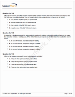 CAIA Uppermark 2025 Level 2 Mock Exam