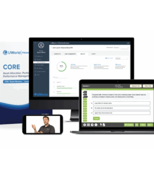 CFA 2025 Uworld Level 3 Question Bank (MCQs and CRQs)