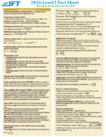 IFT CFA Level 1 2026 Study Notes + Formula Sheet