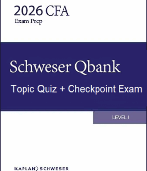 CFA 2026 Level 1 Question Bank, Topic Quiz, Checkpoint Exam