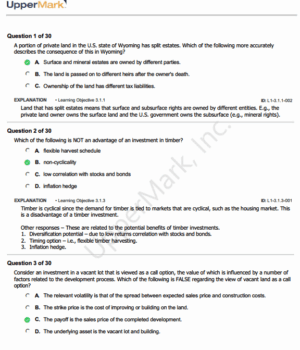 CAIA 2026 UpperMark Qbank Level 1