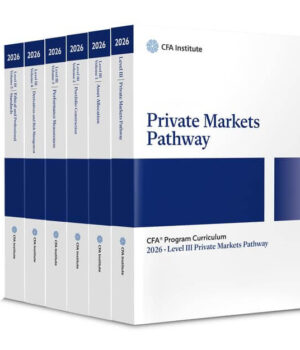 2026 CFA Program Curriculum Level III Private Markets Pathway Box Set
