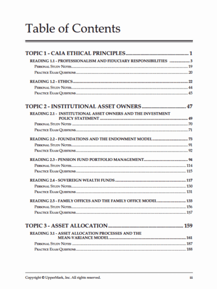 2026 CAIA UpperMark Handbook Level 2 with Formula Sheet - PrepCFA
