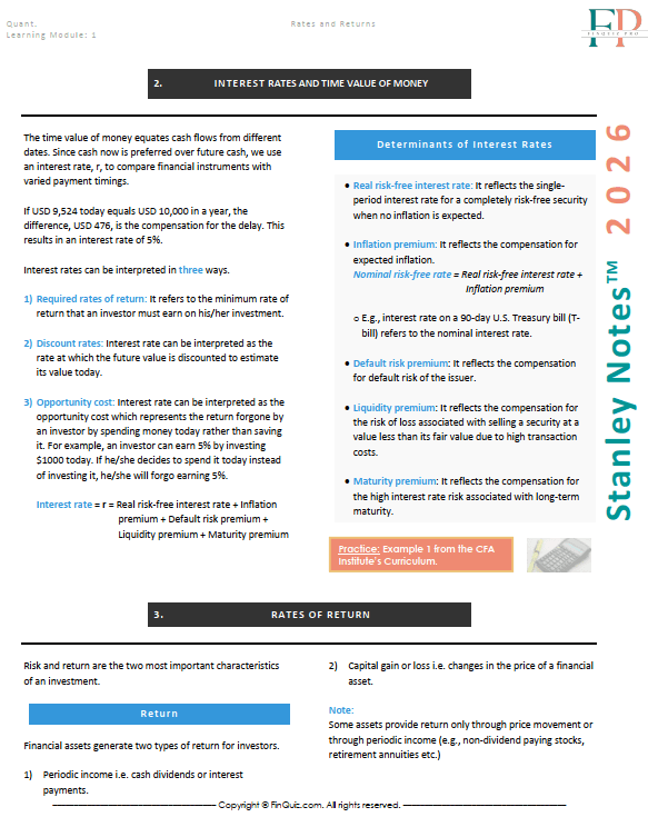 CFA-2026-Level-1-Finquiz-Stanley-Notes.png 2026 CFA Finquiz Level 1 Stanley Notes, Battle-ready Summaries and Formula sheet