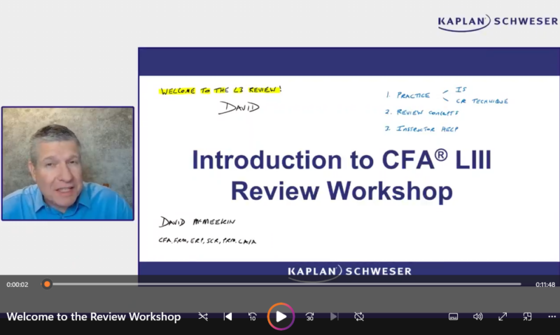 CFA 2026 Schweser Level 3 Private Wealth Review Workshops with Questions and Mind Maps