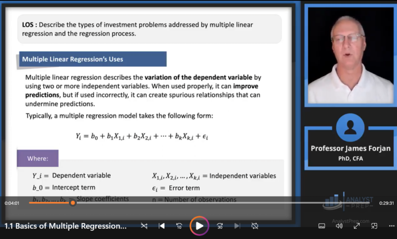 CFA 2026 AnalystPrep Level 2 Videos, Study Notes, QBank and Mock Exams