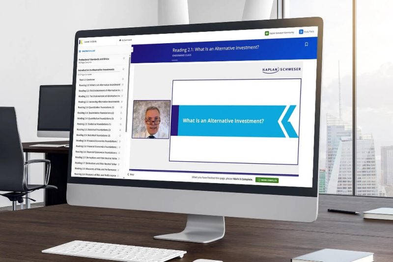 CAIA 2026 Level 2 Schweser OnDemand Review Workshop Videos with Slides