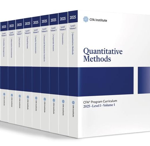 CFA 2025 Program Curriculum Level I Box Set